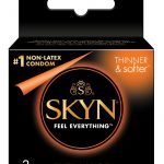 Lifestyles Skyn Elite Large Non Latex Lubricated Condoms 3-Pack