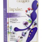 Impulse Intimate E-stimulator Wireless Remote Silicone Dual Kegel Exerciser USB Rechargeable Werproof Purple 4 Inches