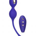 Impulse Intimate E-stimulator Wireless Remote Silicone Dual Kegel Exerciser USB Rechargeable Werproof Purple 4 Inches