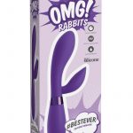 OMG Rabbits Bestever Silicone Multi Speed Waterproof Vibrator Purple