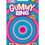 Rock Candy Gummy Ring Cock Ring One Size Fits Most Blue