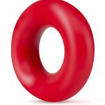 Stay Hard Donut Rings Cock Ring Red 2 Each Per Pack