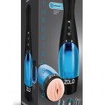 Zolo Thrustbuster Male Masturbator and Stroker Textured Vibrating Rechargeable