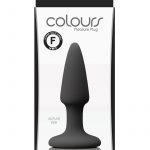 Colours Pleasure Plug Silicone Mini Anal Plug - Black
