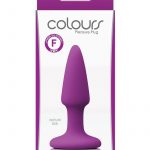 Colours Pleasure Plug Silicone Mini Anal Plug - Purple