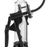 Linx Trigger Pump Penis Pump Latex Free Clear/Black