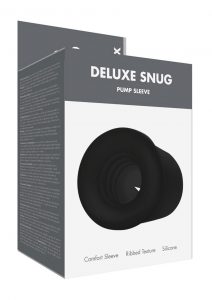 Linx Deluxe Snug Pump Comfort Sleeve Silicone Black