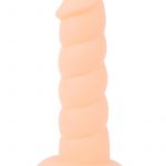 Rock Candy Suga Daddy 5.5 Dildo Non Vibrating Suction Cup Base Flesh