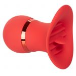 French Kiss Charmer Clitoral Stimulation Multi Function Silicone Rechargeable Waterproof Red