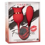 French Kiss Casanova Clitoral Stimulation Multi Function Silicone Rechargeable Waterproof Red