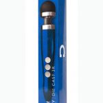 Doxy Die Cast 3 USB Rechargeable Vibrating Wand Massager Blue Flame