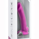 Avant D9 Ergo Mini Non Vibrating Dildo Silicone Suction Cup Base Harness Compatible Waterproof Violet