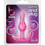 B Yours Curvy Anal Plug Pink