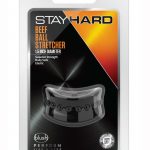 Stay Hard Beef Ball Stretcher 1.5 Inch Diameter Cock Ring Black