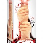 Massive The 2 Fisted Grip Fisting Trainer Realistic Dildo With Suction Cup Flesh 12 Inches