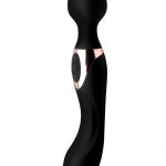 Wand Ess Dbl Silicone Vibe Wand Blk