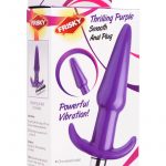 Frisky Thrilling Purple Smooth Anal Plug