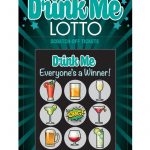 Drink Me Lotto Scratch Off Tickets 12 Each Per Pack