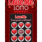 Love Me Lotto Scratch Off Tickets 12 Each Per Pack