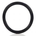 Rubber Cock Ring Large 2 Inch Diameter Black