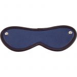 Rouge Leather Blindford Eye Mask - Blue