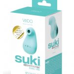 VeDO Suki Rechargeable Silicone Sonic Vibrator - Tease Me Turquoise