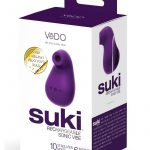 VeDO Suki Rechargeable Silicone Sonic Vibrator - Deep Purple