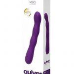 VeDO Quiver Plus Rechargeable Silicone Vibrator - Deep Purple