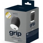 VeDO Grip Rechargeable Silicone Vibrating Sleeve - Just Black/Glow In The Dark