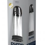 VeDO Pump Rechargeable Silicone Vacuum Penis Pump - Just Black