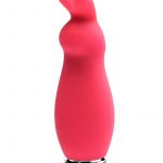 VeDO Crazzy Bunny Rechargeable Silicone Mini Vibrator - Pink