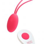 VeDO Peach Rechargeable Silicone Egg Vibrator - Foxy Pink