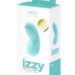 VeDO Izzy Rechargeable Silicone Clitoral Vibrator - Tease Me Turquoise