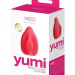 VeDO Yumi Rechargeable Silicone Layon Finger Vibrator - Foxy Pink