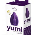 VeDO Yumi Rechargeable Silicone Layon Finger Vibrator - Deep Purple