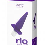 VeDO Rio Silicone Anal Vibrator - Into You Indigo