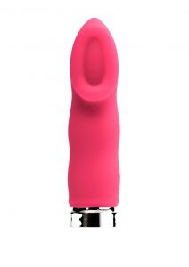 VeDO Luv Plus Rechargeable Silicone Bullet Vibrator - Foxy Pink