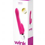 VeDO Wink Silicone Rabbit Vibrator - Hot In Bed Pink