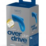 VeDO Overdrive Plus Rechargeable Vibrating Silicone Cock Ring - Midnight Madness