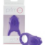 PrimO Apex Silicone Vibrating Ring - Purple