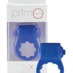 Primo Tux Silicone Vibrating Ring - Blue