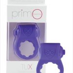 Primo Tux Silicone Vibrating Ring - Purple