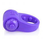 Primo Tux Silicone Vibrating Ring - Purple