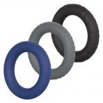 Link Up Ultra Soft Extreme Set Cock Ring - Black/Gray