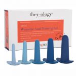 They Ology Wearable Anal Trainer (5 Piece Set) - Blue