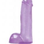 The 9`s - Diclets Jelly Dildo 7in - Purple