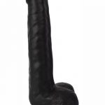 Thinz Slim Dong With Balls 8in - Black