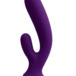 Wild Rechargeable Silicone Dual Vibe - Purple