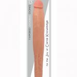 Jock Tapered Double Dildo 13in - Vanilla