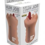 Skinsations Hum Job Vibrating Mouth Stroker - Vanilla